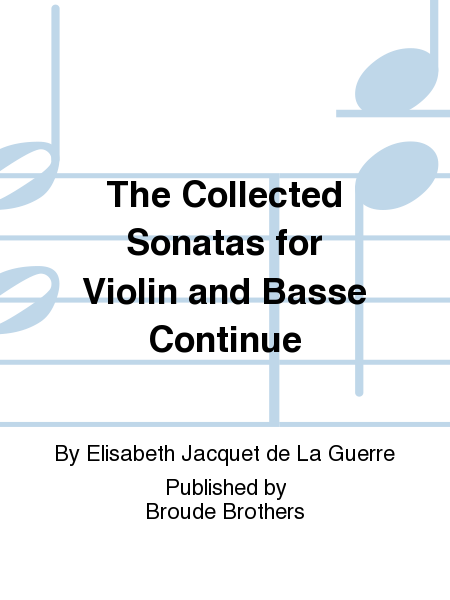Sonatas for Vn & Bc Pts 1&2 set w/ sc