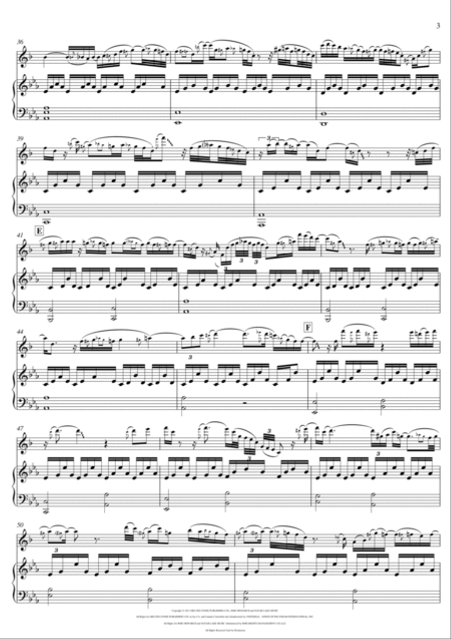 Someone Like You Soprano Saxophone scores gallery preview page 3
