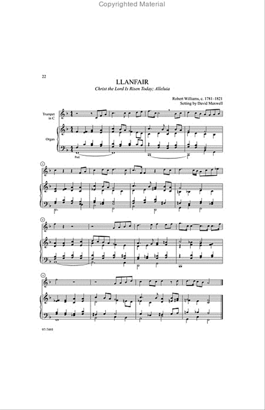 Final Stanzas: Hymn Settings for Organ and Descanting Instrument, Vol. 3 Organ scores gallery preview page 17