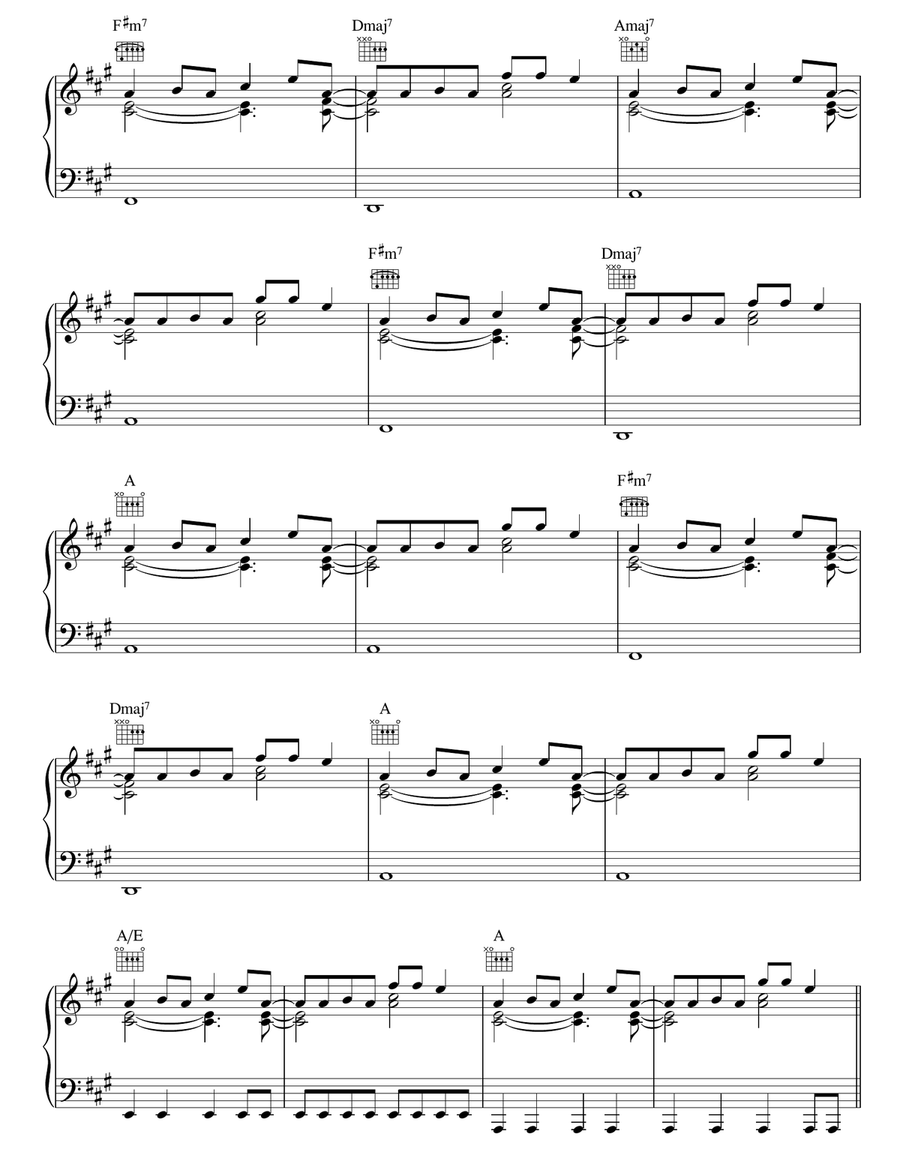 Life In Technicolor Piano Method scores gallery preview page 2