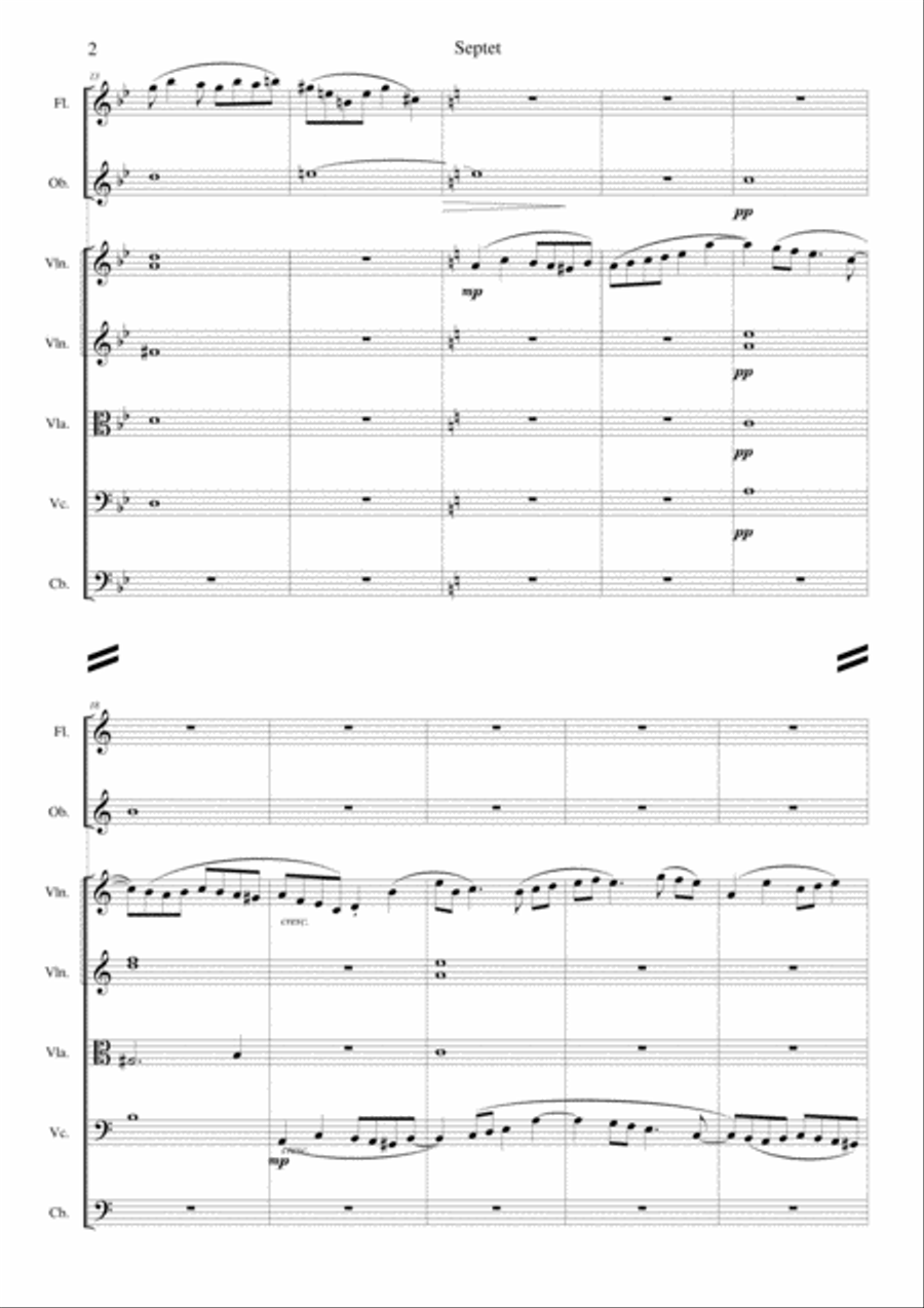 Septet Small Ensemble scores gallery preview page 2