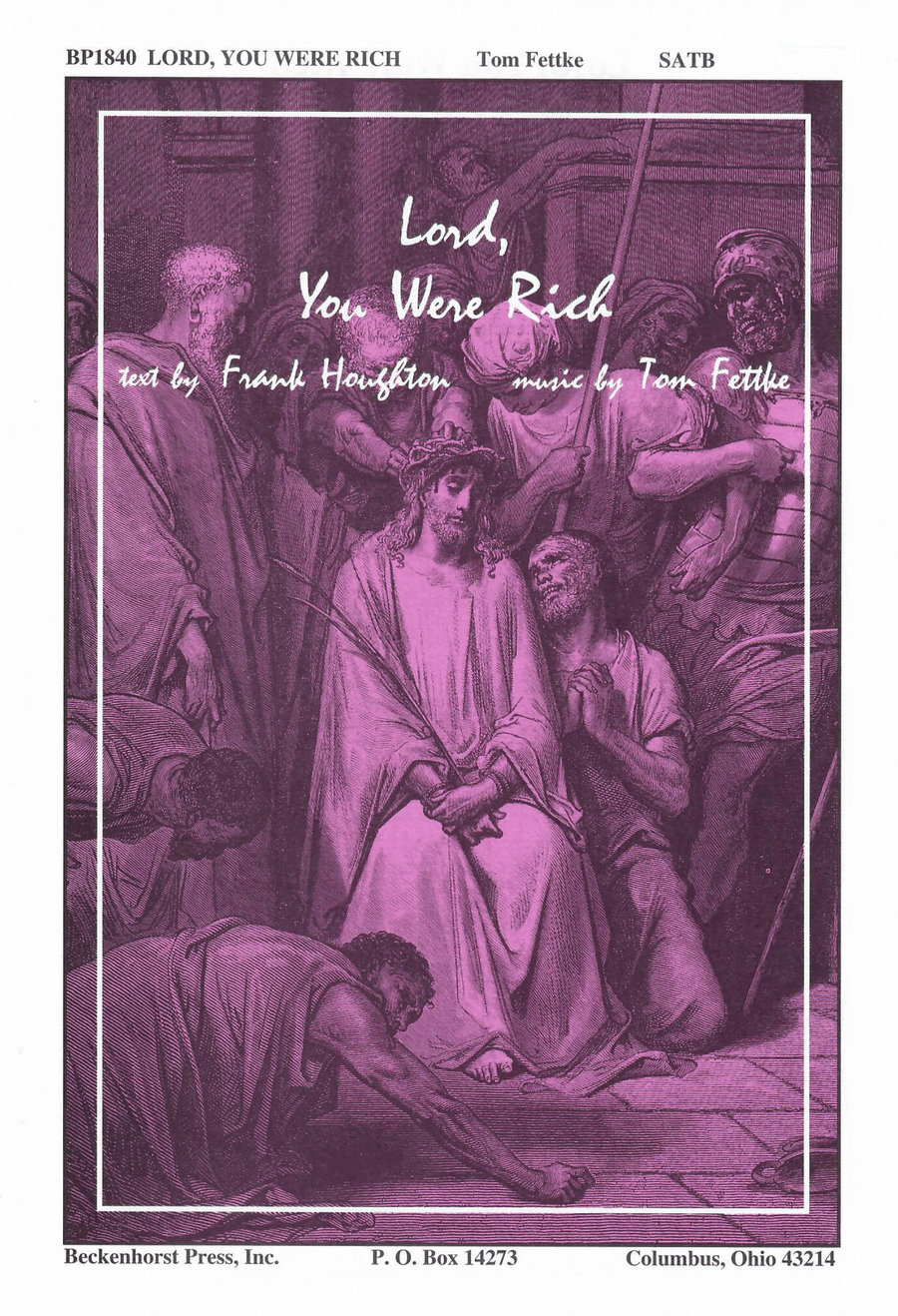 Lord, You Were Rich 4-Part scores gallery preview page 1