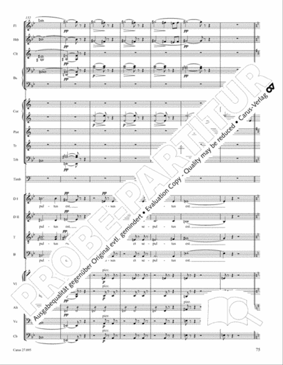 Messe solennelle de sainte Cecile STB scores gallery preview page 88