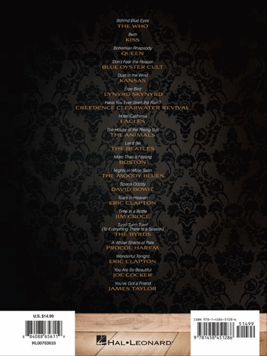 Classic Rock for Classical Guitar Acoustic Guitar scores gallery preview page 6