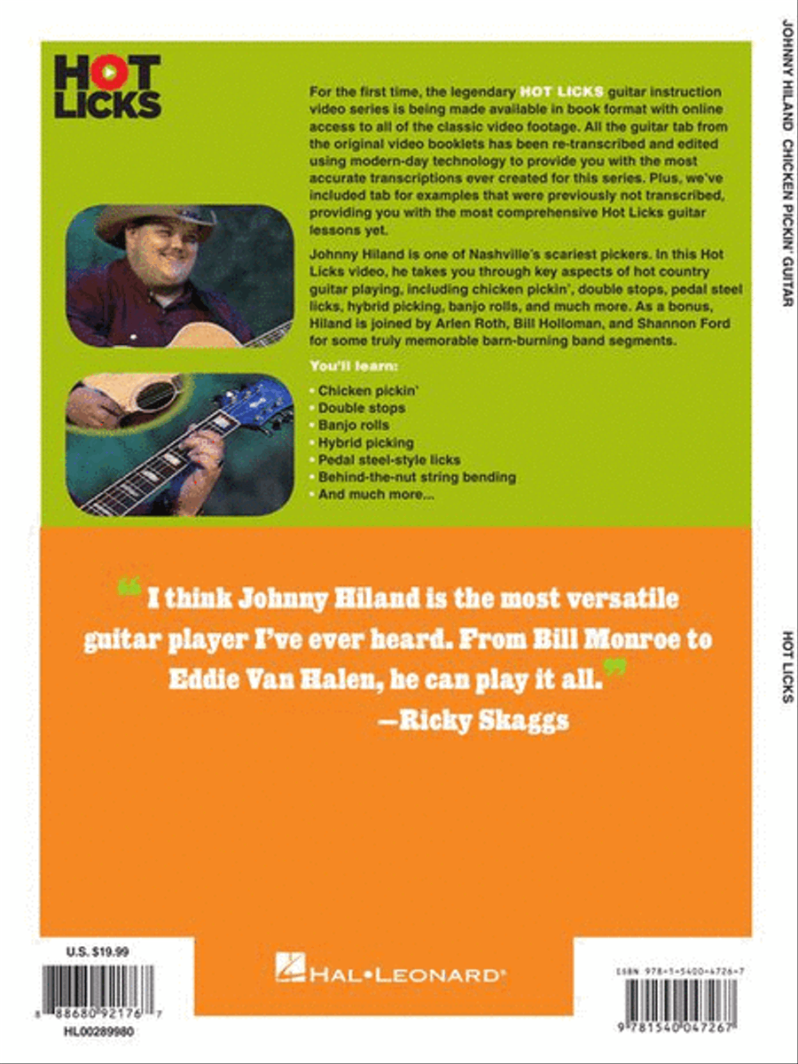 Johnny Hiland - Chicken Pickin' Guitar Electric Guitar scores gallery preview page 7