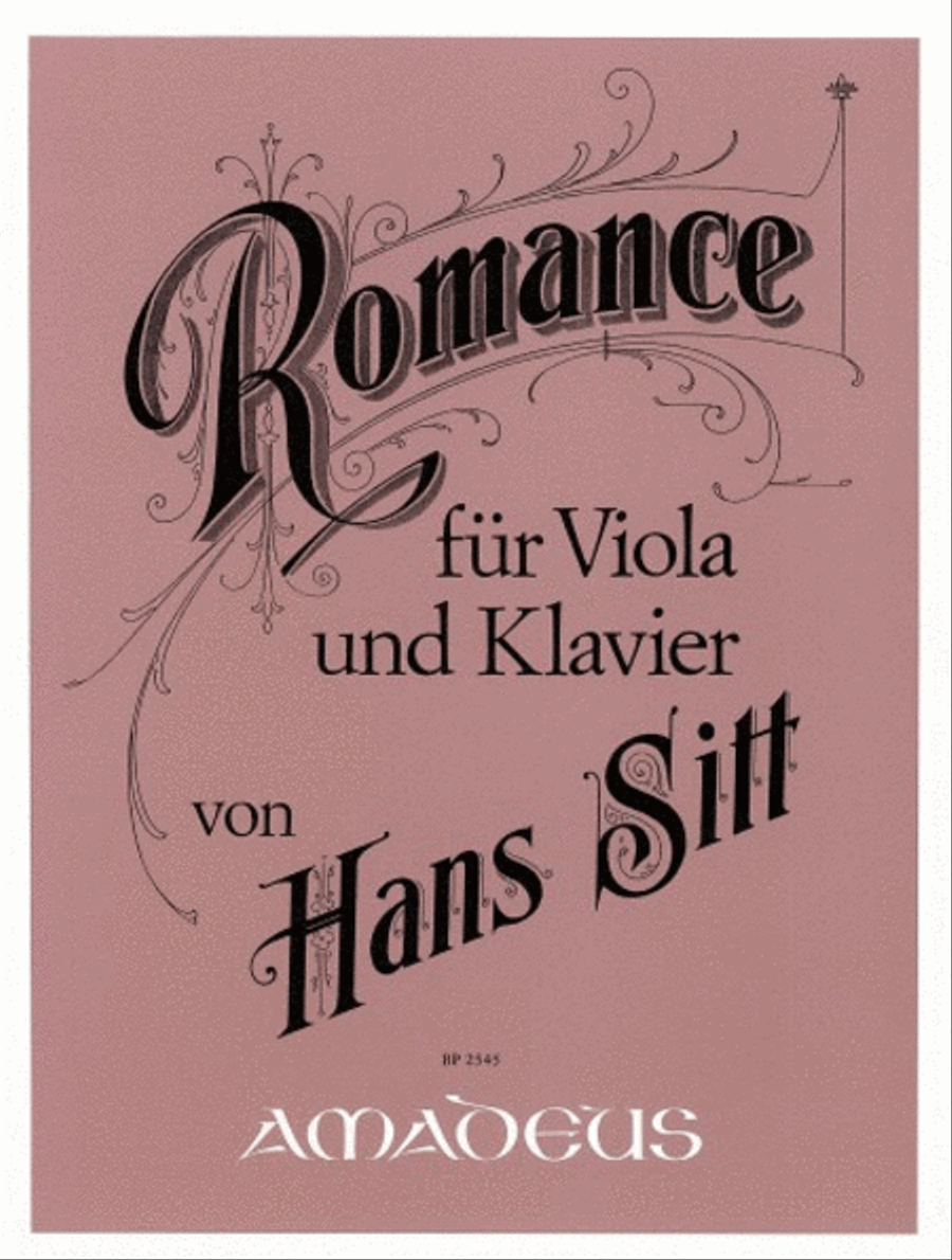 Romance op. 72 Piano Accompaniment scores gallery preview page 1