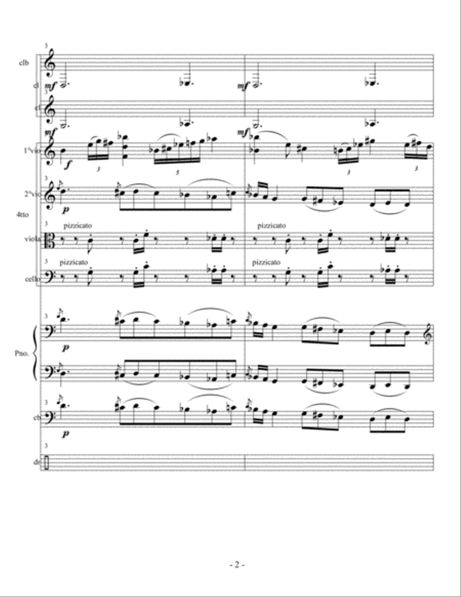 BERCEUSE SICILIENNE Chamber Orchestra scores gallery preview page 2