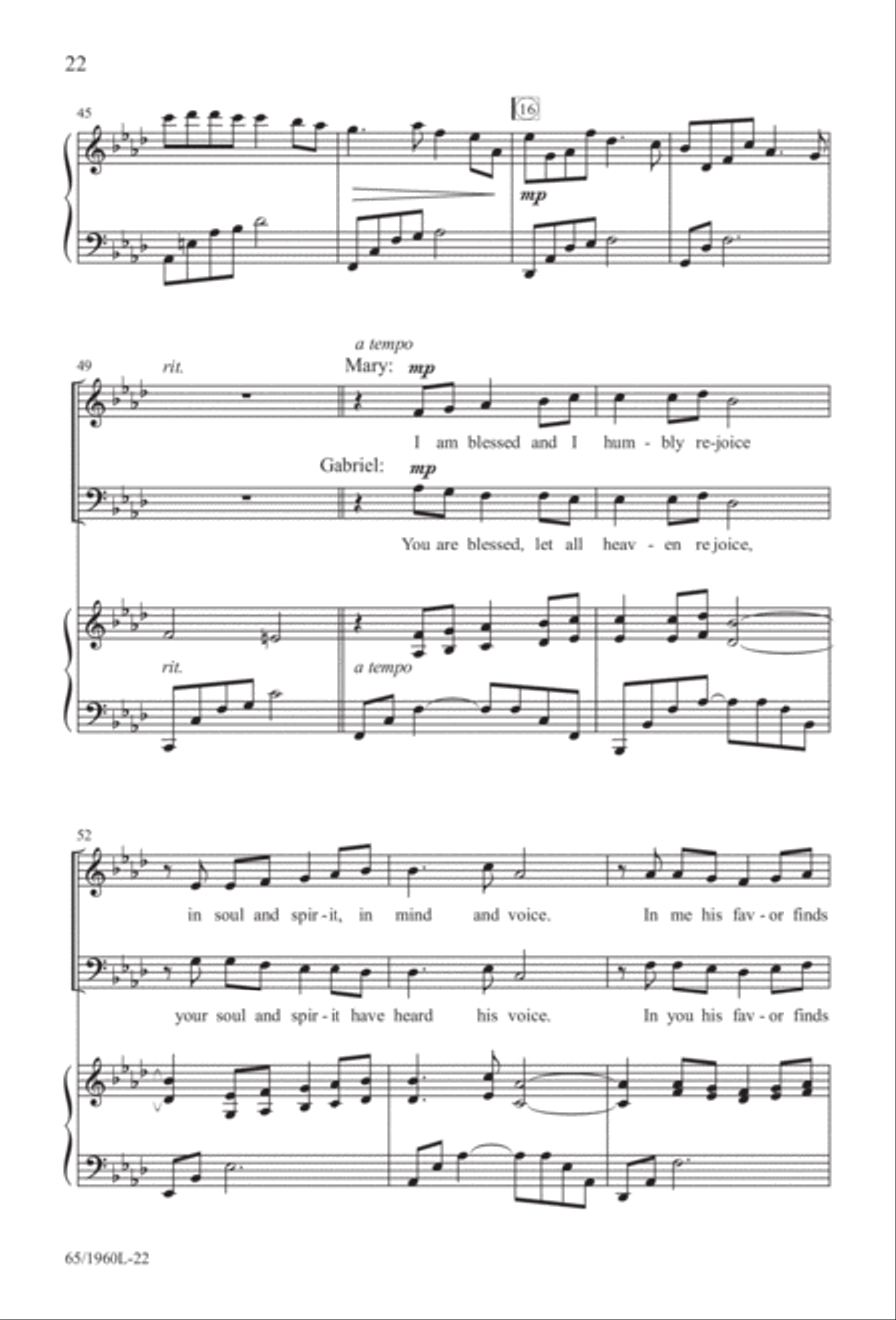 A New Birth...A New Beginning 4-Part scores gallery preview page 23
