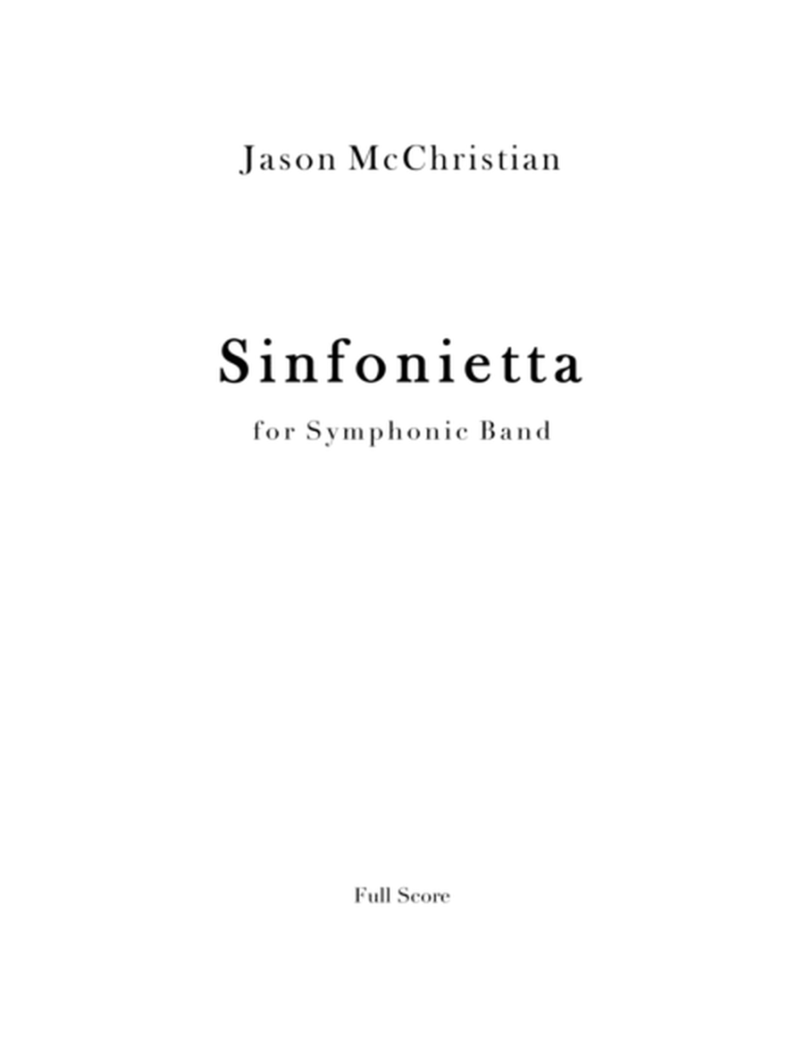 Sinfonietta - for Symphonic Band