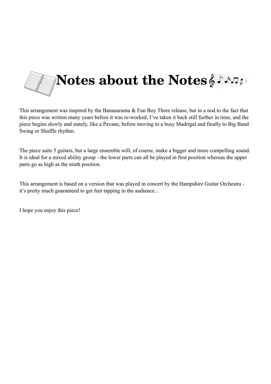It Ain't What You Do Guitar Ensemble scores gallery preview page 3