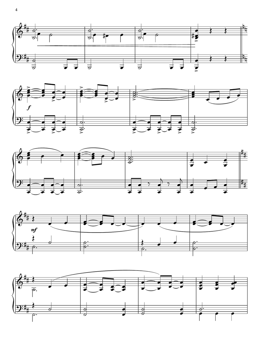 Look Through My Eyes Look Through My Eyes Piano Solo scores gallery preview page 4