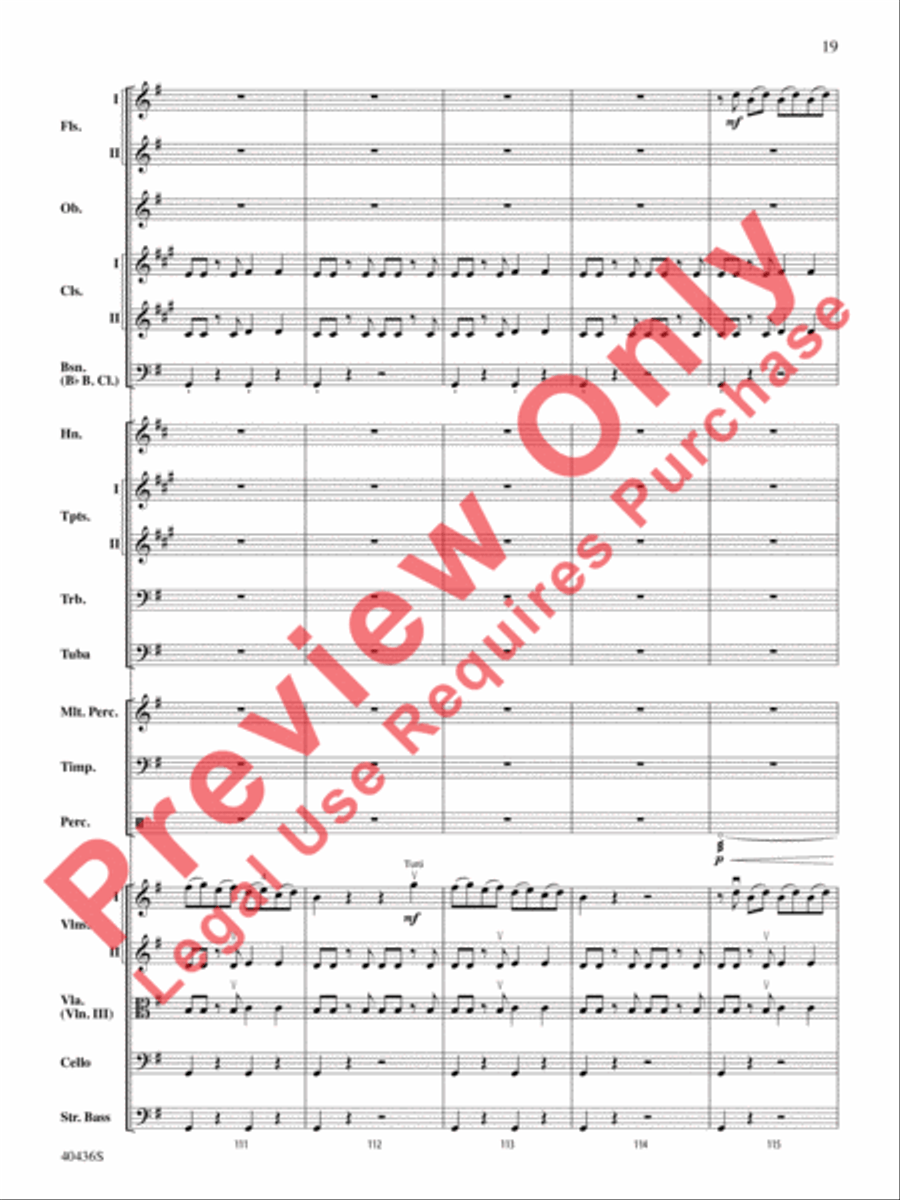 The Magic of Harry Potter Full Orchestra scores gallery preview page 20