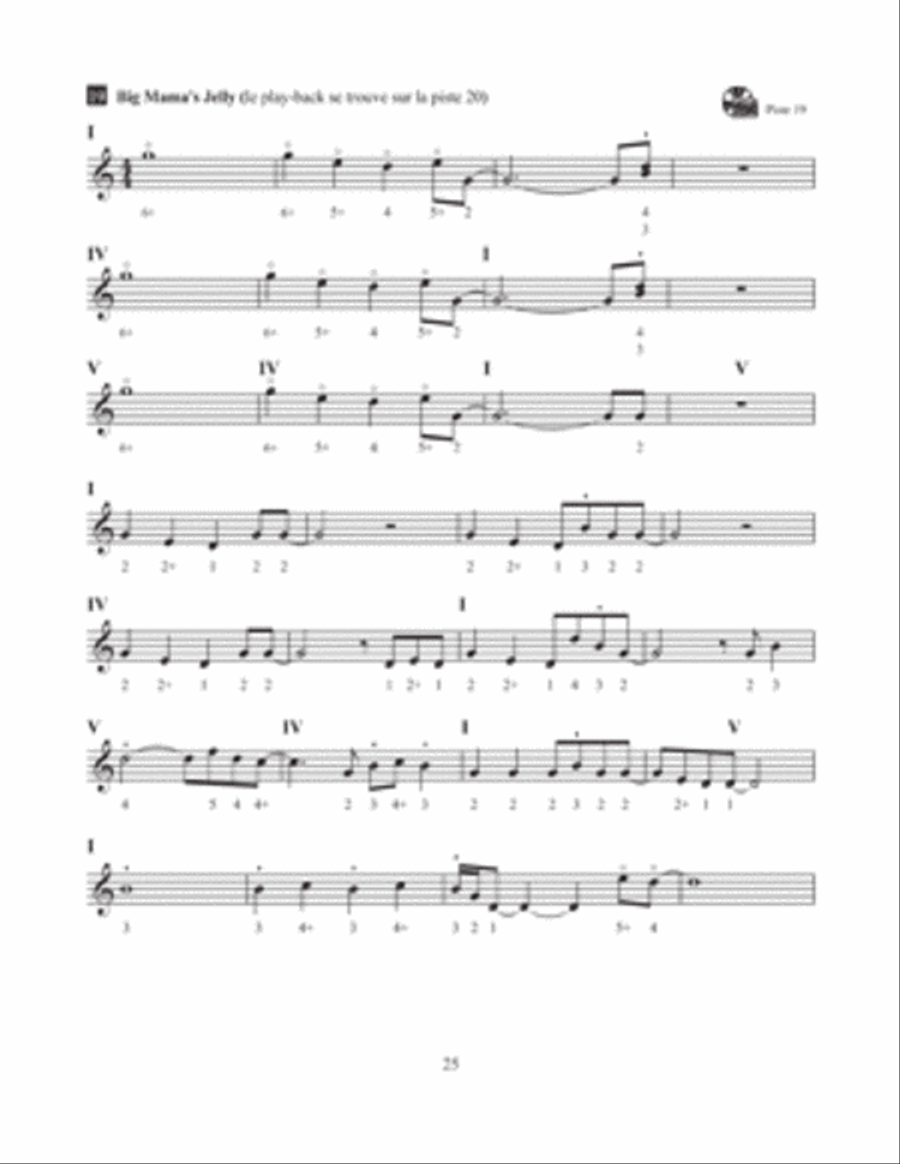 PremiÃ¨res LeÃ§ons Harmonica diatonique Harmonica scores gallery preview page 2