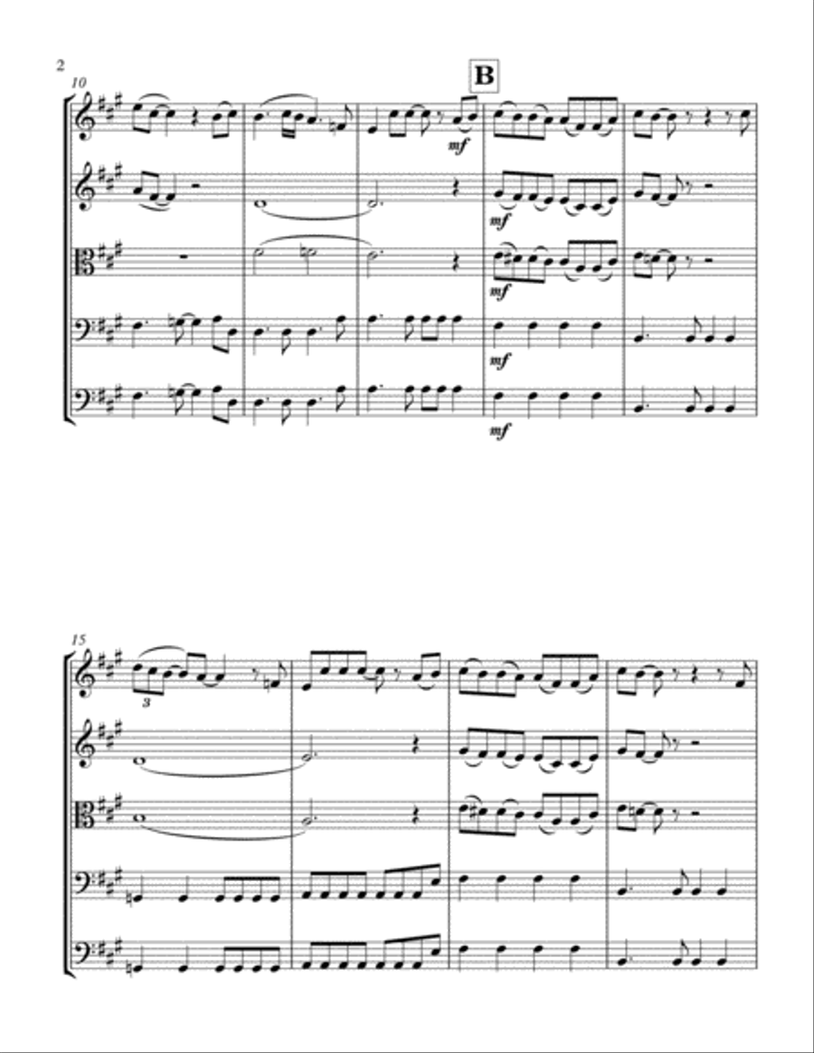 In My Life In My Life String Orchestra scores gallery preview page 3