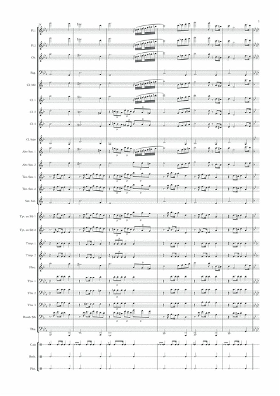 María, madre de Jesús Concert Band scores gallery preview page 5