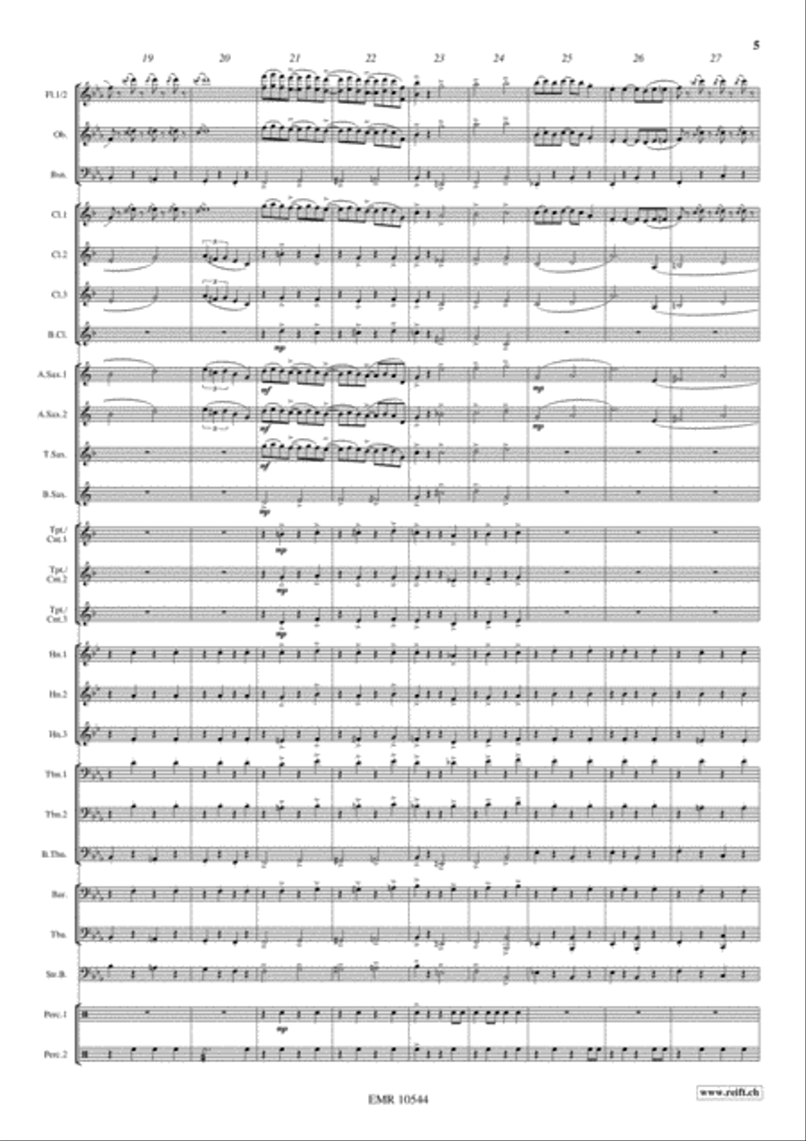 Entertainer Live Concert Band scores gallery preview page 6