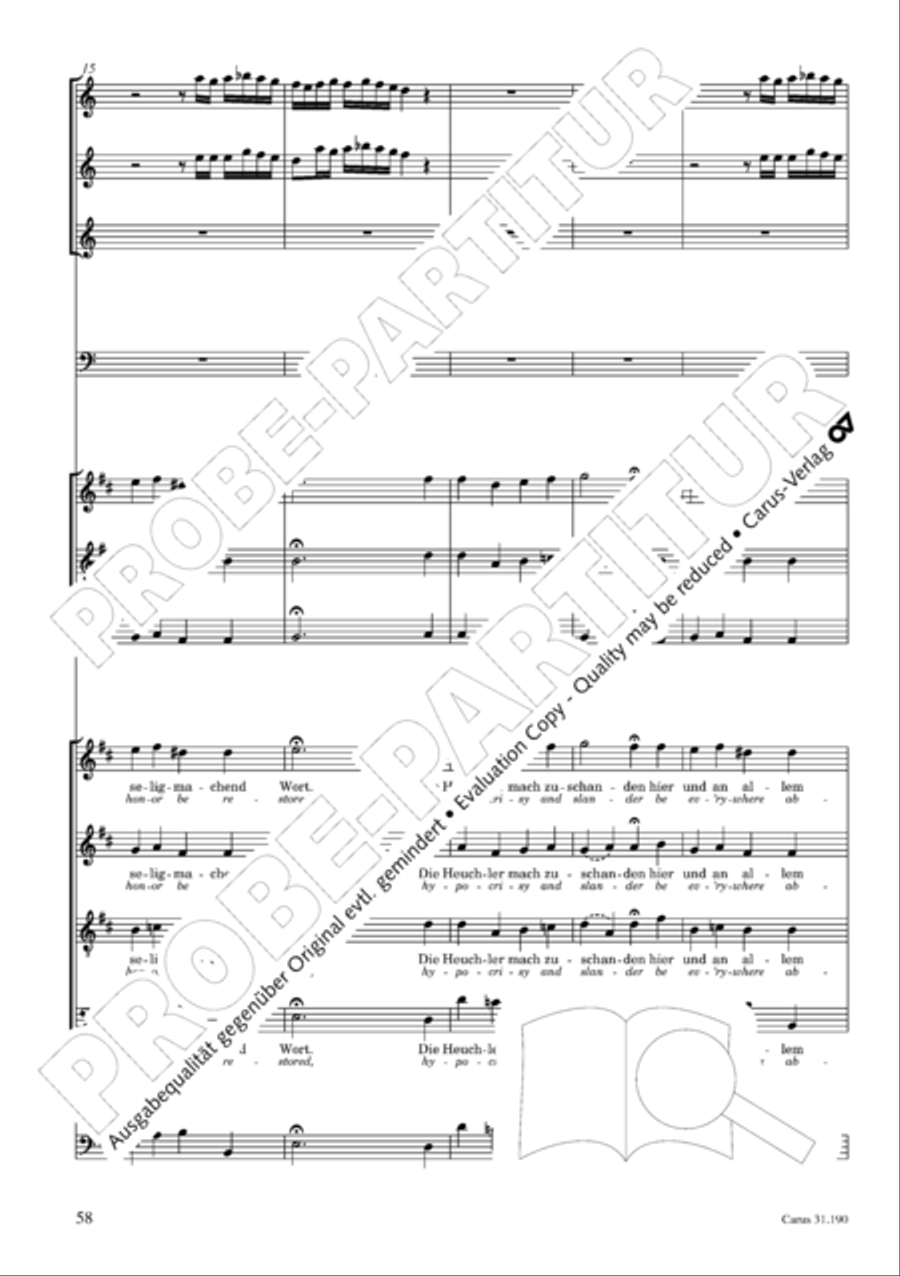 Sing to the Lord a new song (Singet dem Herrn ein neues Lied) ATB scores gallery preview page 59