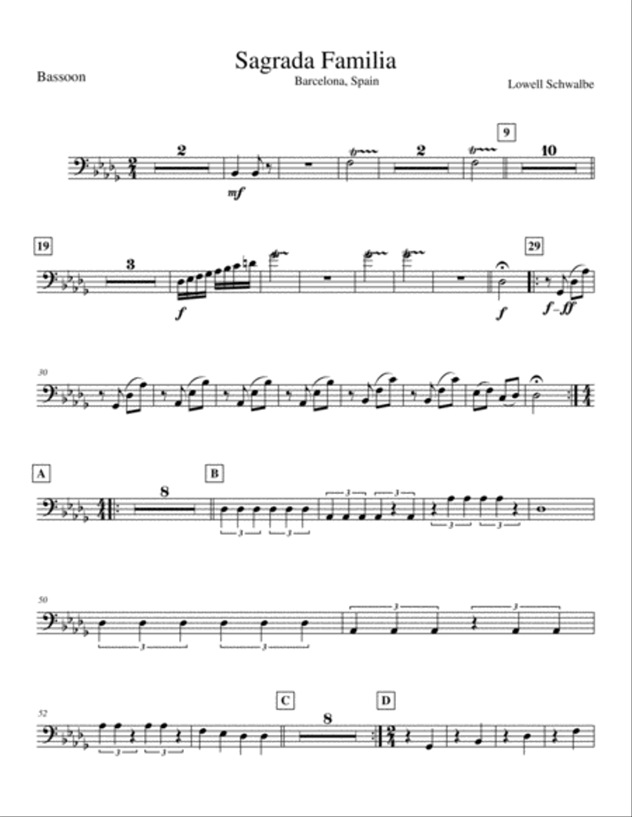 Sagrada Familia Full Orchestra scores gallery preview page 2