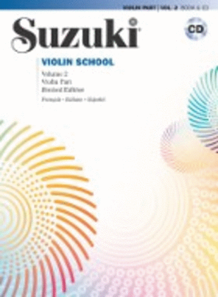 Book cover for Suzuki Violin School 2 ( Italian/French/Spanish )