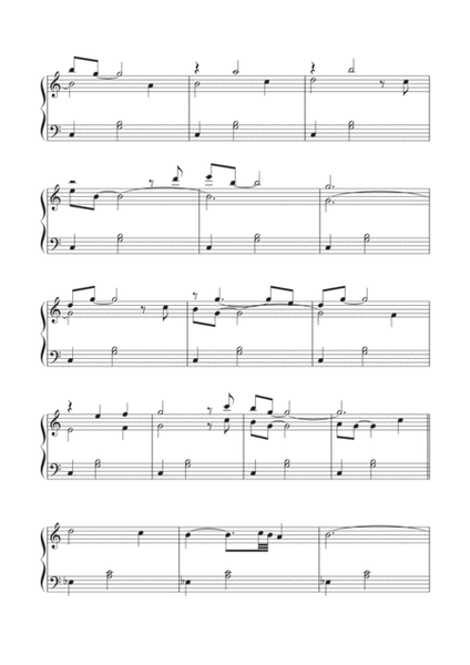 Ennui Piano Solo Sheet Music - Homage to Erik Satie “Siesta In Palma” image number null