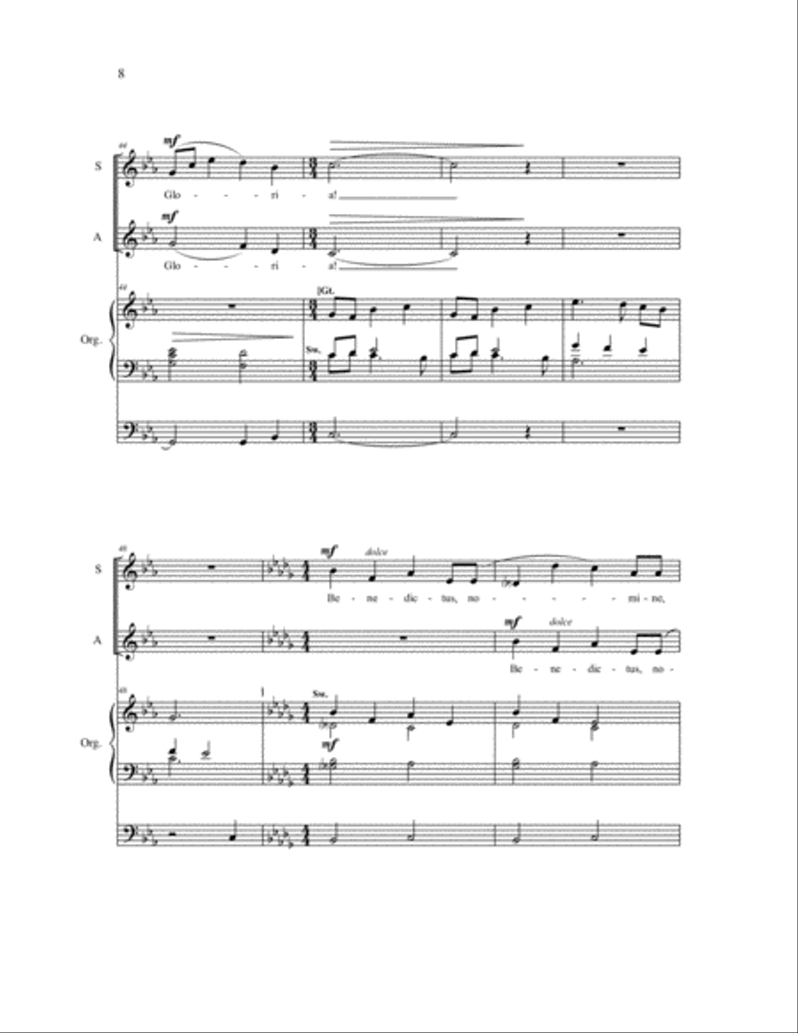 Sanctus Choir scores gallery preview page 7