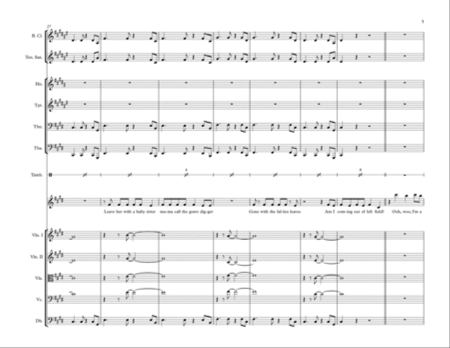 Feel It Still Feel It Still Large Ensemble scores gallery preview page 5