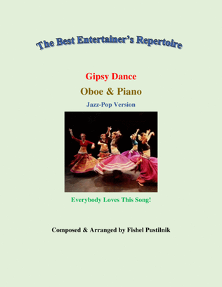 Book cover for "Gipsy Dance" for Oboe and Piano (with Improvisation)-Video