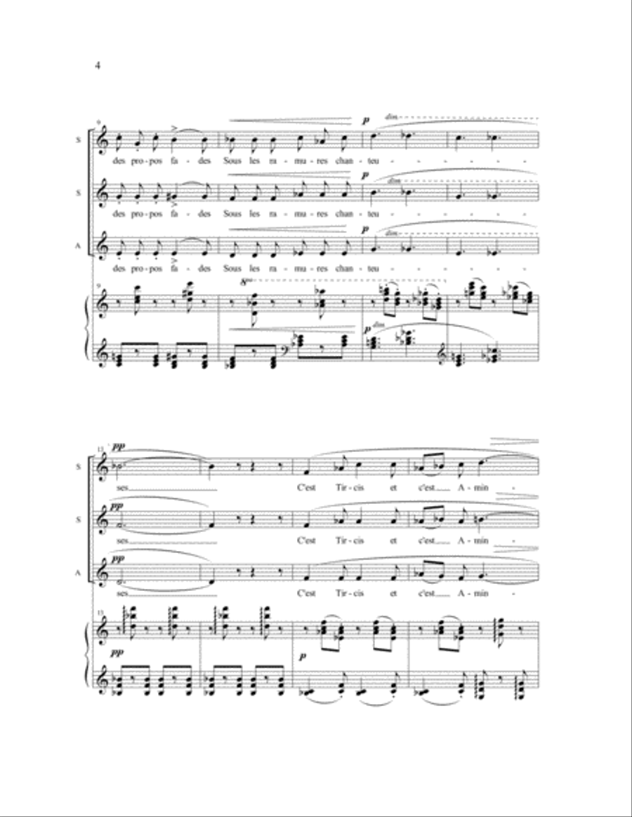 Mandoline Mandoline SSA scores gallery preview page 3