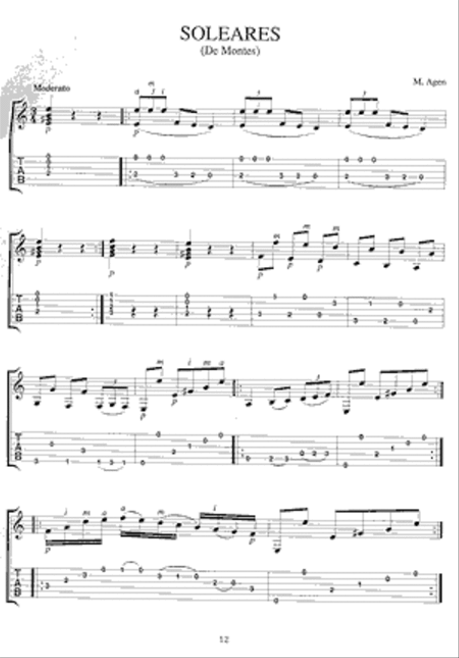 Flamenco Music for Acoustic Guitar Acoustic Guitar scores gallery preview page 2