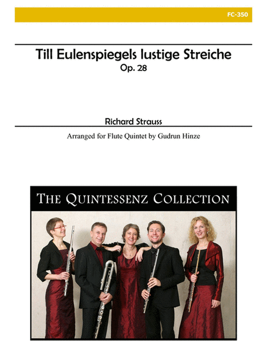Till Eulenspiegels lustige Streiche for Flute Quintet