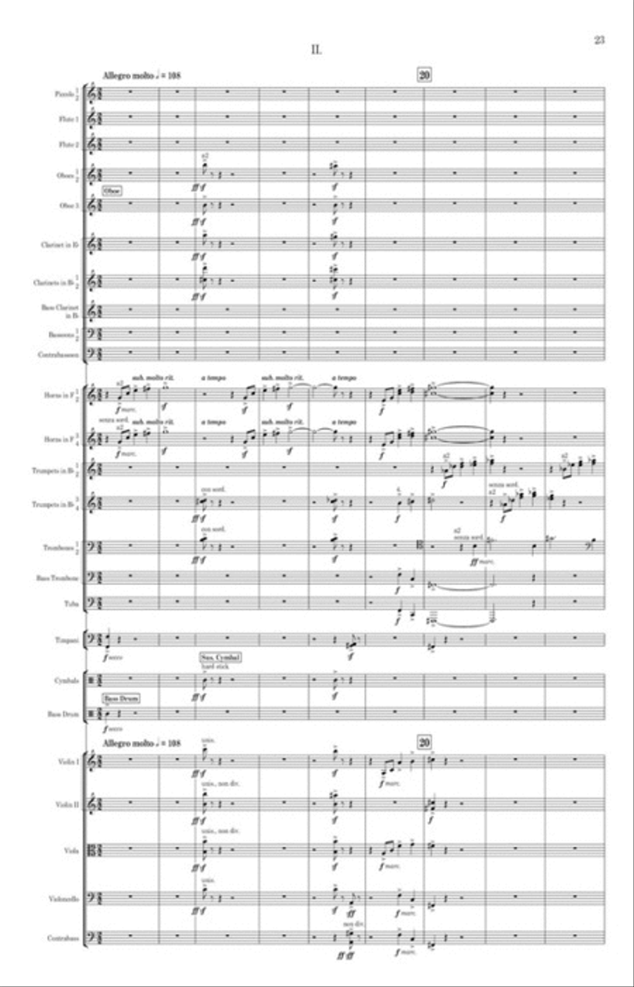 Third Symphony Third Symphony Orchestra scores gallery preview page 5