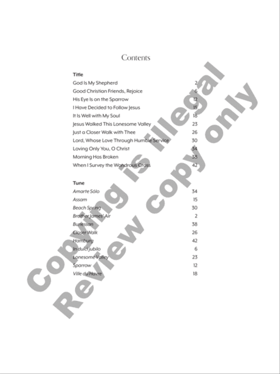 Morning Has Broken Piano Solo scores gallery preview page 2