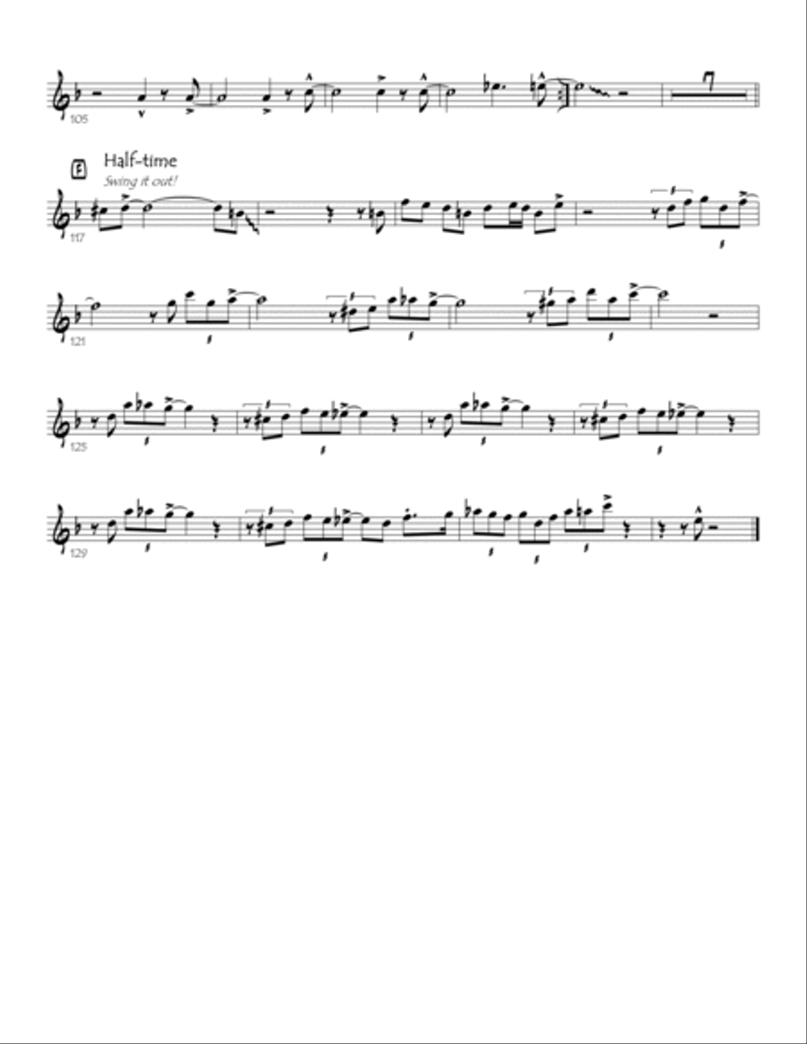 Feurwerks Musik Feurwerks Musik Jazz Ensemble scores gallery preview page 6