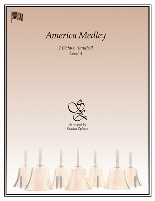 Book cover for America Medley (2 octave handbells)
