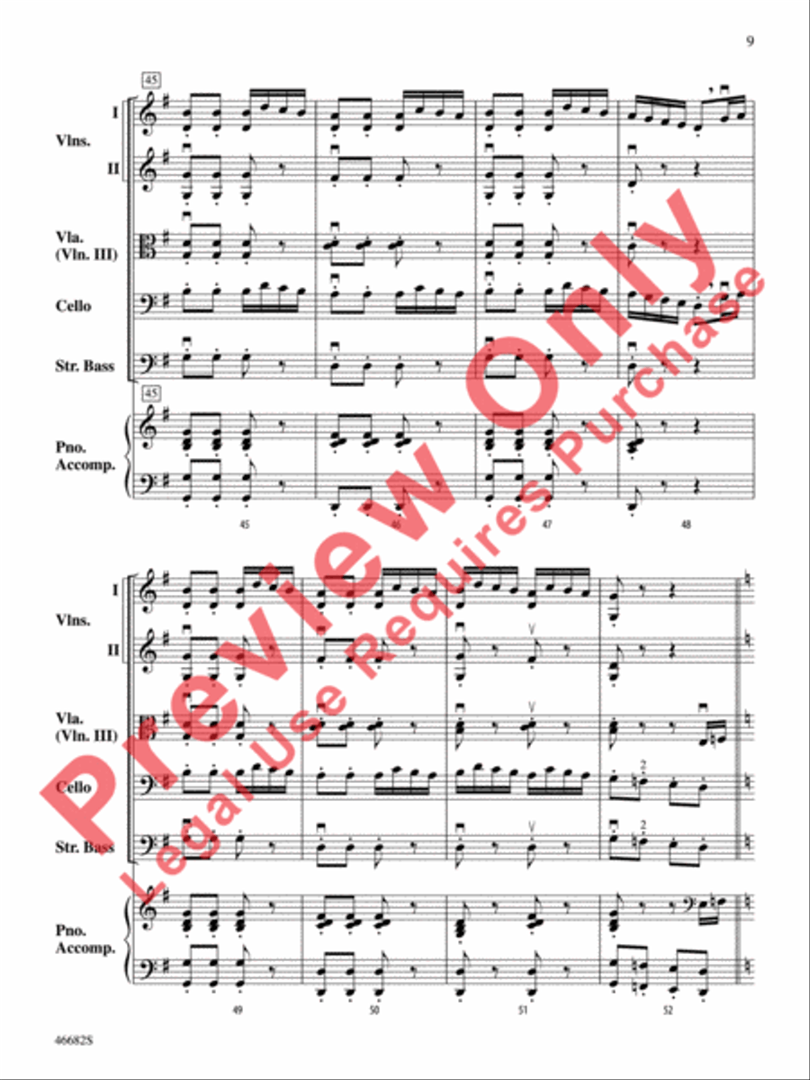 Soldier's Joy String Orchestra scores gallery preview page 10