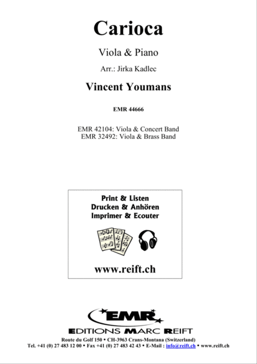 Carioca Piano Accompaniment scores gallery preview page 2