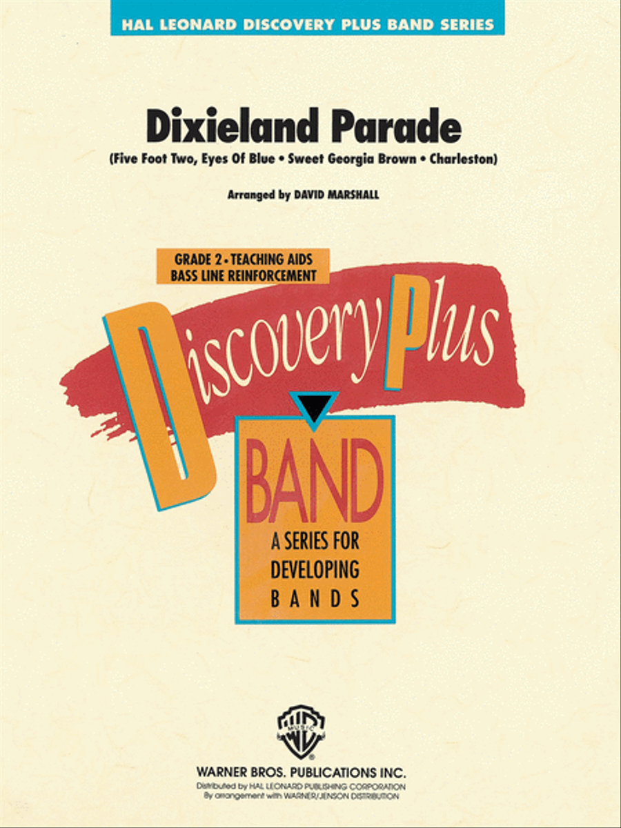 Dixieland Parade Concert Band scores gallery preview page 1