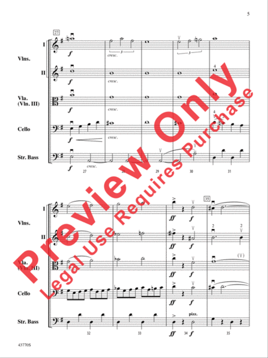 Peter Pan Live Peter Pan Live String Orchestra scores gallery preview page 6
