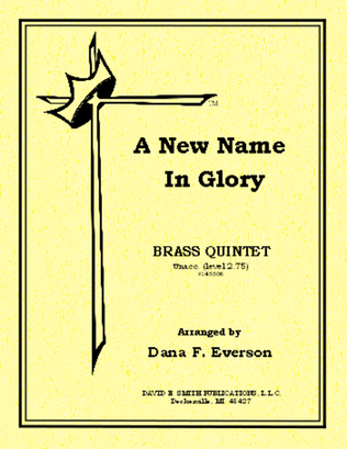 Book cover for A New Name In Glory