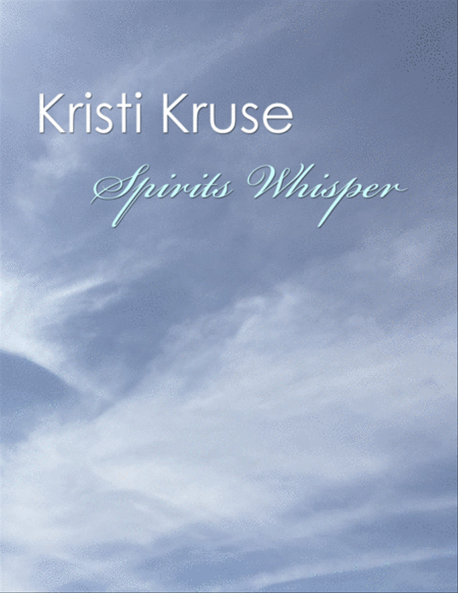 Book cover for Spirits Whisper Piano Solo