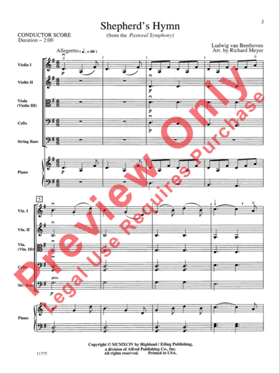 Shepherd's Hymn