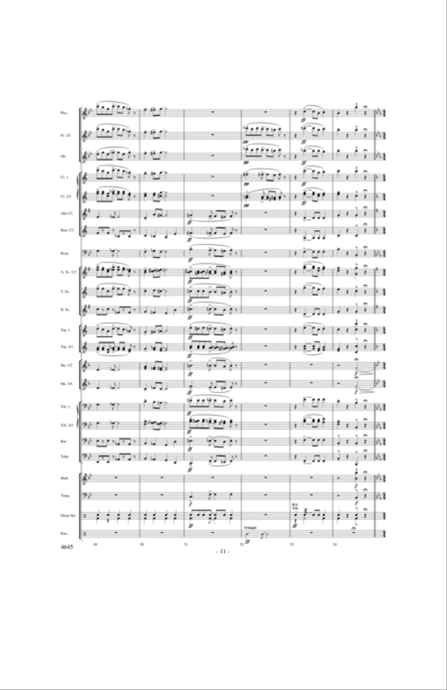 New York: 1927 New York: 1927 Concert Band scores gallery preview page 10