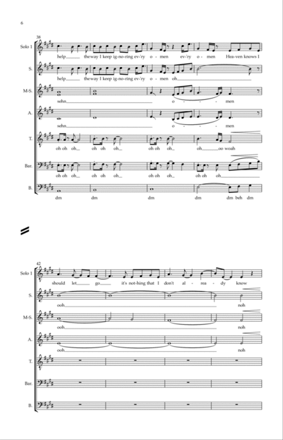Bad Omens Divisi scores gallery preview page 6