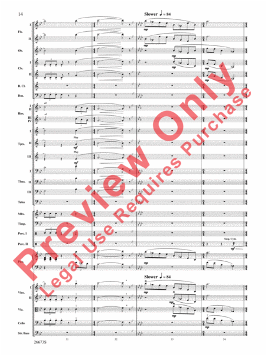 Superman Returns, Concert Selections from Full Orchestra scores gallery preview page 15