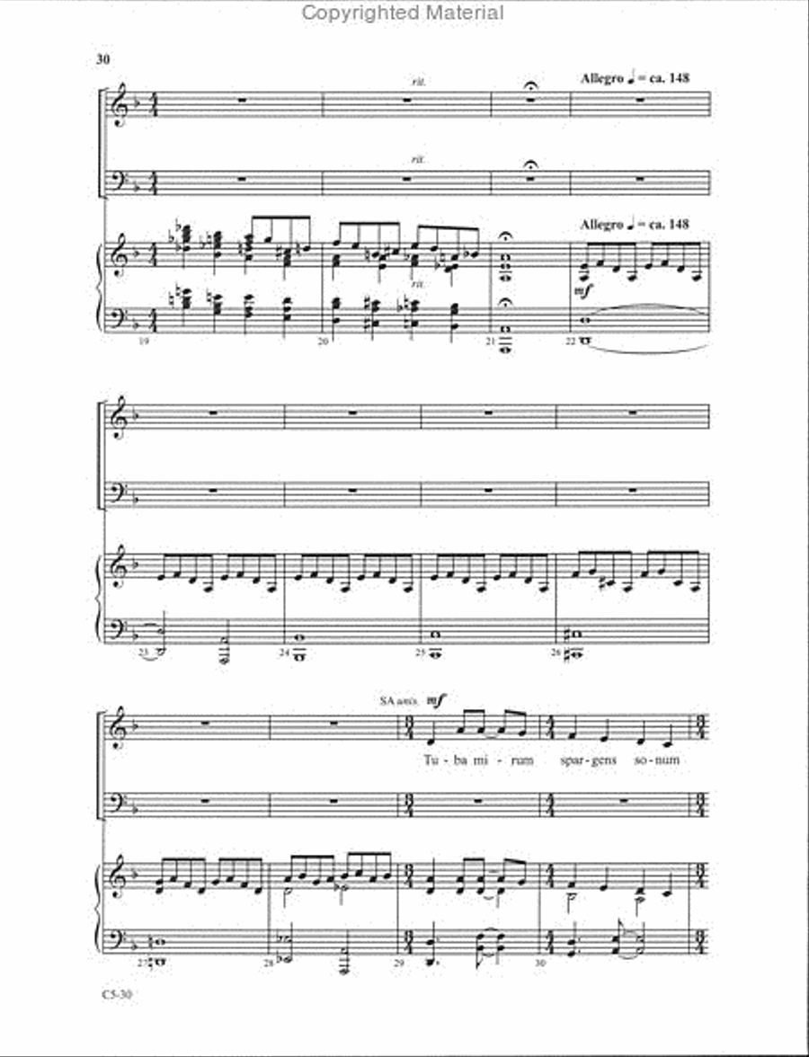 Requiem 4-Part scores gallery preview page 13