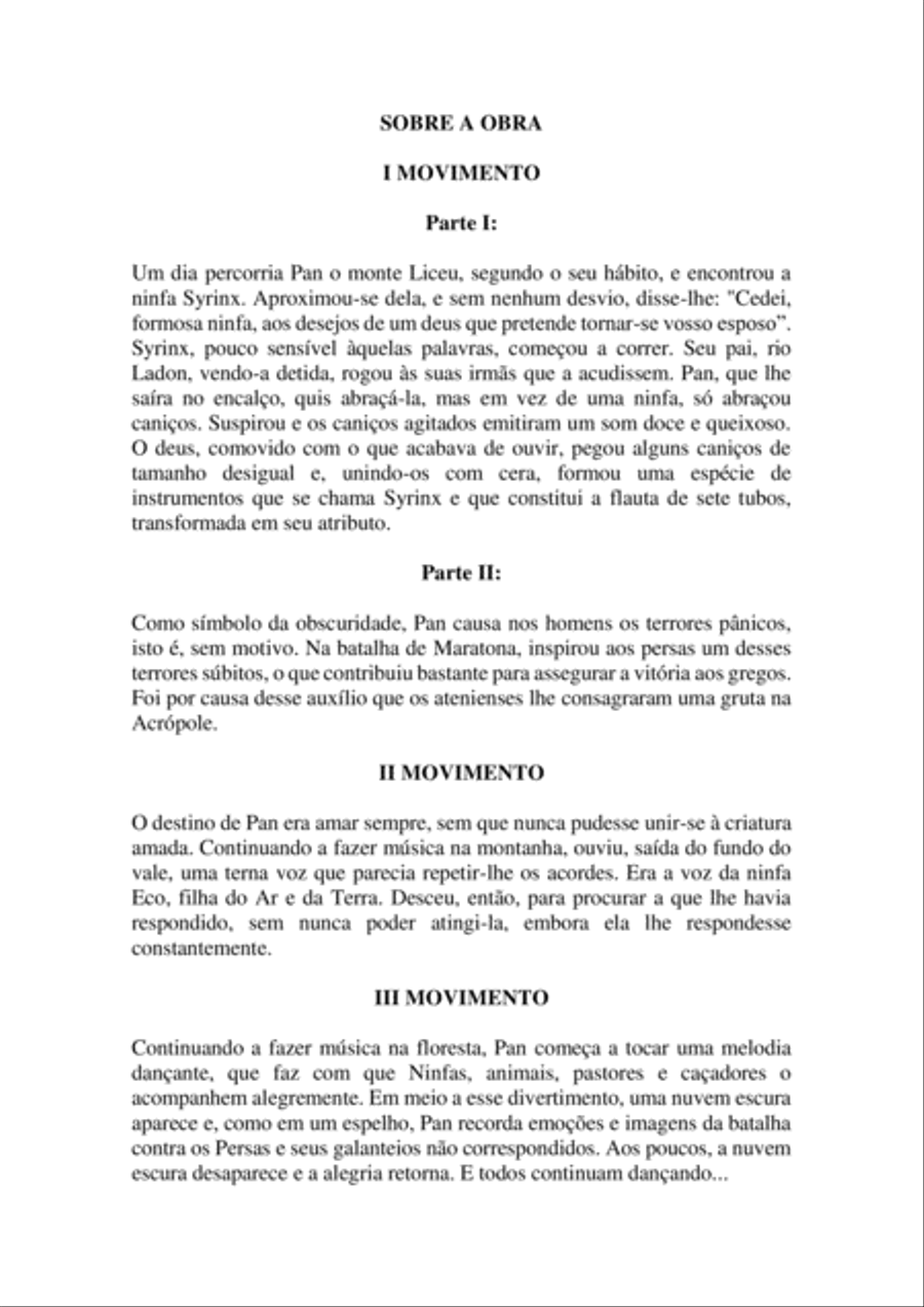 Concerto para Flauta e Orquestra de Cordas (Concerto for Flute and String Orchestra) - FULL SCORE Chamber Orchestra scores gallery preview page 6