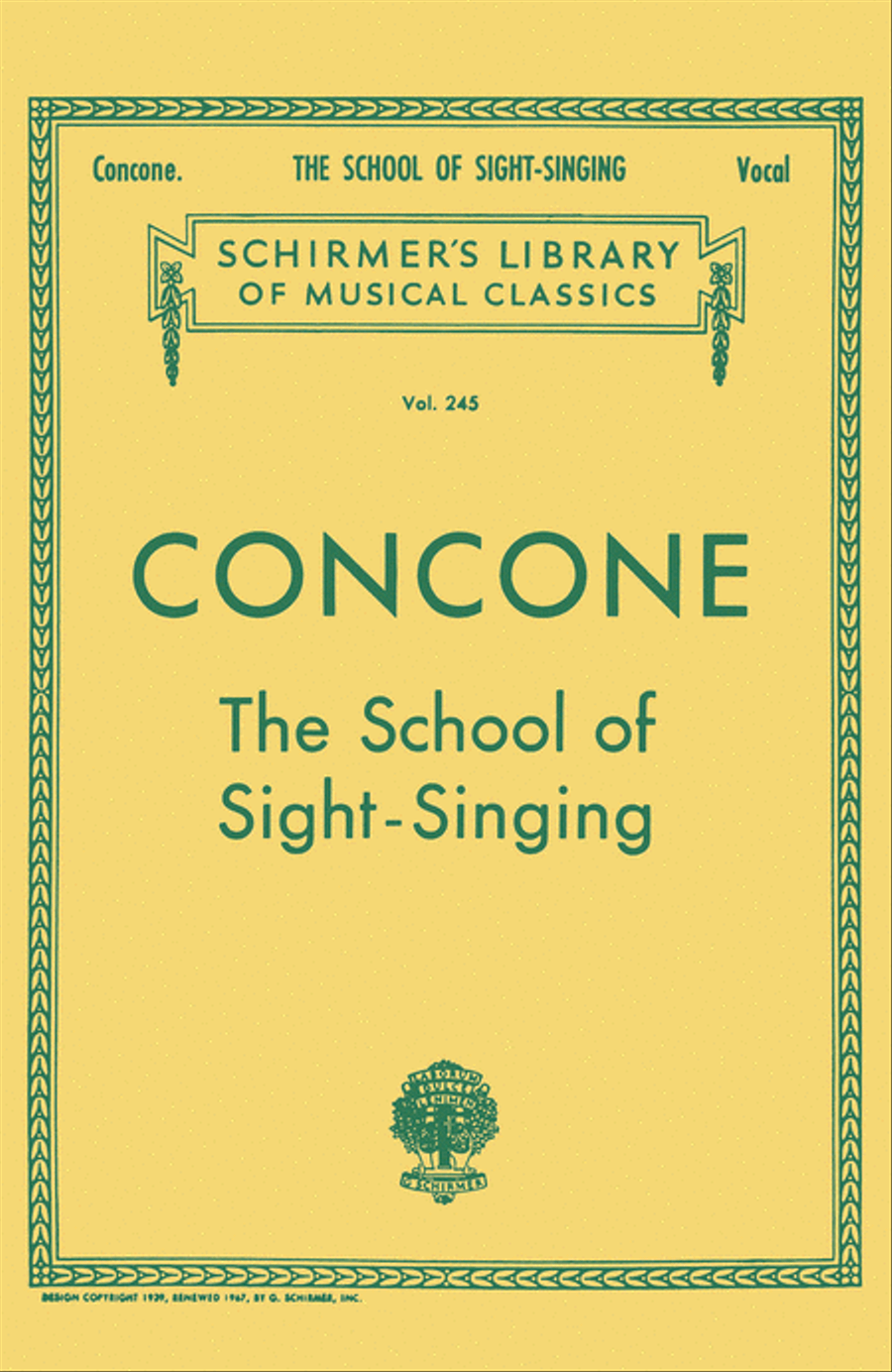School of Sight-Singing Voice scores gallery preview page 1