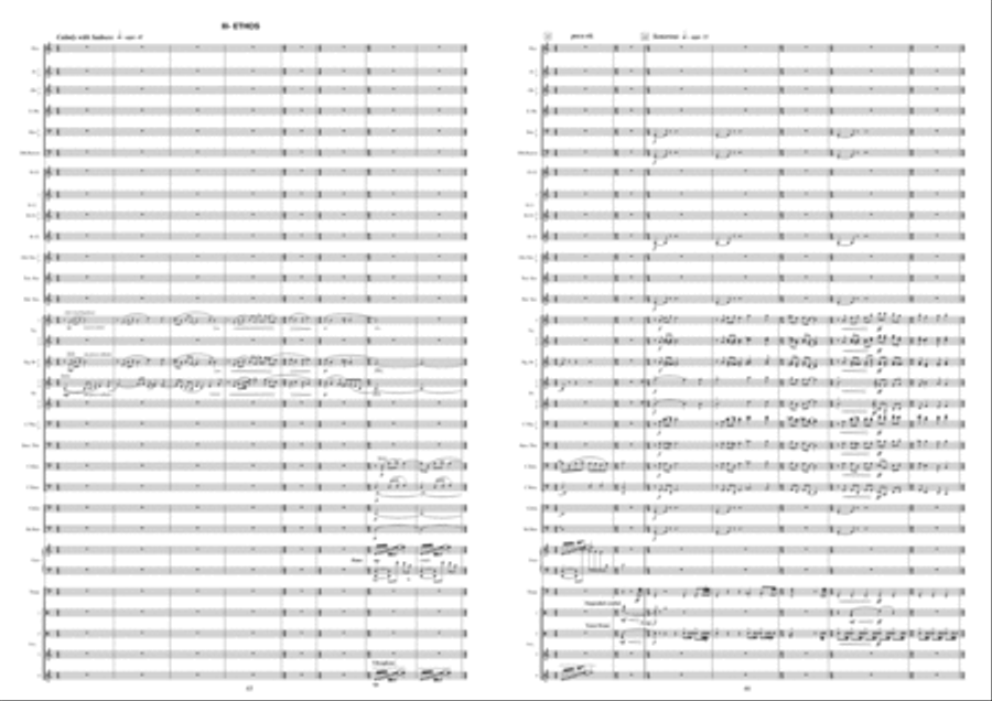 Symphony No. 2: States Of Mind, Opus 87 Concert Band scores gallery preview page 24