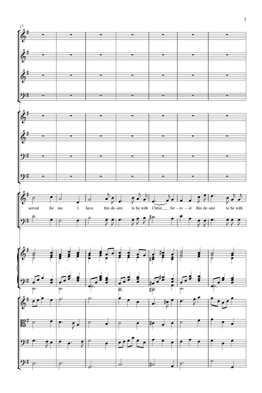I have a place in Heaven I have a place in Heaven 4-Part scores gallery preview page 3