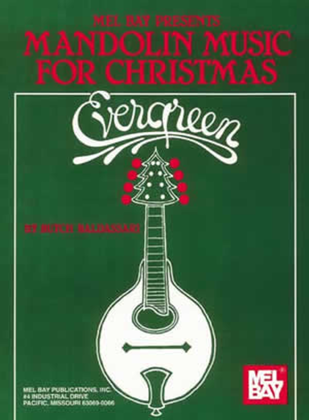 Book cover for Evergreen - Mandolin Music for Christmas